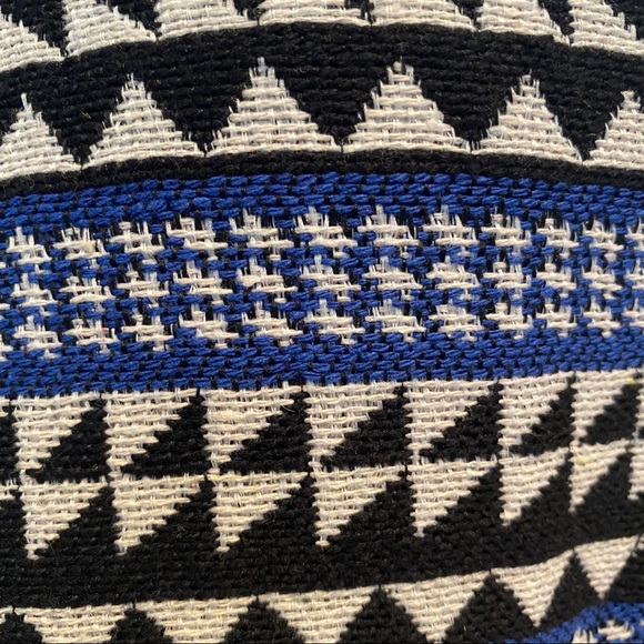 NWT BCBG Mini Silhouette Knit Skirt Blue / Black - Picture 2 of 4